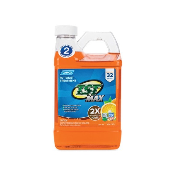 Camco TST ORANGE POWER TOILET TREATMENT, 64 OZ 41195 - main